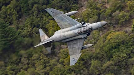 Griechenland, Tiefflug, Low Level, Canyon, Iniochos, Phantom, Mirage, Tornado Tiefflieger in Griechenland - Action im Canyon