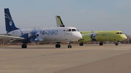 Iljuschin, Il114, Il-114, Il114-300, Il-114-300, Turboprop, Russland Iljuschin Il-114-300, Erstflug des dritten Prototyps in Russland.