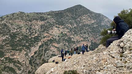 Vouraikos-Canyon in Griechenland.