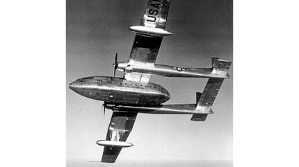 Wright R-3350 Duplex Cyclone, legendärer Flugmotor, Wright Aeronautical Corp.,R-3350,Cyclone Duplex, Douglas Skyraider, Wrigt R-3350 Turbo Compound, Lockheed „Super Connie“, Boeing B-29, Fairchild C-119 „Flying Boxcar“ Fairchild C119 "Flying Boxcar"