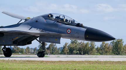 Suchoi, Su-30MKI, Indien Suchoi Su-30MKI Detail Cockpit