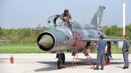 MiG21, MiG-21 Mikojan-Gurewitsch MiG-21 an allen Orten.