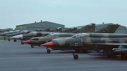 DDR, NVA, Luftwaffe, MiG-21, MiG21 Mikojan-Gurewitsch MiG-21 in DDR und BRD.