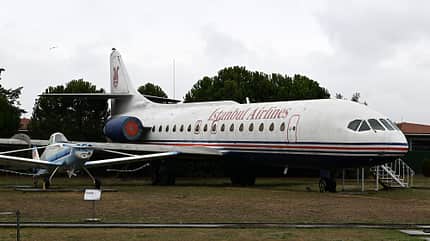 Museum, Istanbul, Türkei, Caravelle Caravelle im Luftfahrtmuseum Istanbul