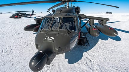 Chile, Antarktis, Militär, Luftstreitkräfte, Black Hawk, Twin Otter, Union Glacier, MH-60M Black Hawk Sikorsky S-70i, G IV, Grupo
de Aviación N°6 der IVª Brigada Aérea, Pole Star III, Gulfstream IV Chiles Luftstreitkräfte auf Mission in der Antarktis