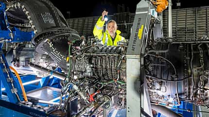 AE2100,Boscombe,Down. Race,Easyjet,Hybae,Hydrogen,Rolls-Royce,lavoisier,net,test,zero, Rolls-Royce, AE 2100-A, Wasserstoff-Test in Boscombe Down Wasserstofftest von Rolls-Royce in Boscombe