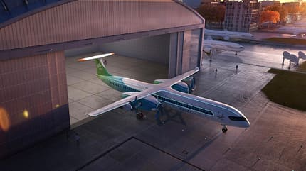 DLR-Entwurf eines Wasserstoffflugzeugs DLR-Entwurf eines Wasserstoffflugzeugs