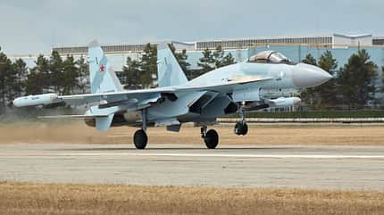 Neue Suchoi Su-35S für die russische Luftwaffe