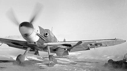 Eine Bf 109 G-2 der finnischen Luftstreitkräfte