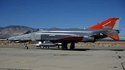 F-4, Phantom, RAAF, Australien Drohne QF-4G Phantom am Boden