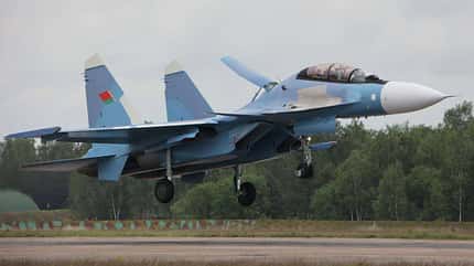 Erste Suchoi Su-30SM2 für Belarus.