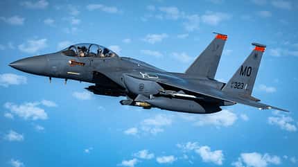 F-15E Strike Eagle im Flug