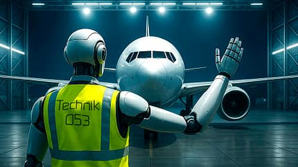Instandhaltung, ChatGPT, Teilautomatisierung, Roboter, Maintenance, künstliche Intelligenz KI-generiertes Konzeptbild der Roboter-unterstützten Instandhaltung der Zukunft