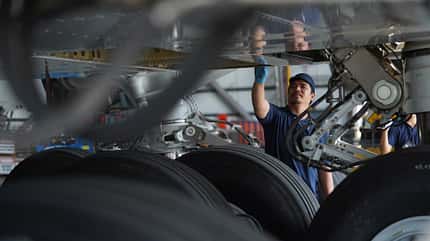 Maintenance, Instandhaltung, Check, Lufthansa Technik, MRO, Philippinen, A380 Airbus A380 bei Check bei der Lufthansa Technik Philippines