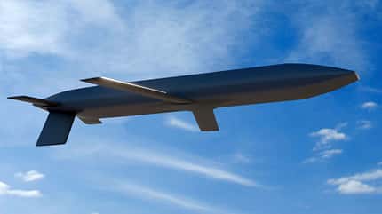 AGM-181, AGM-86B-AGM-129, Cruise Missile AGM- 181 Cruise Missile im Flug (Computergrafik)