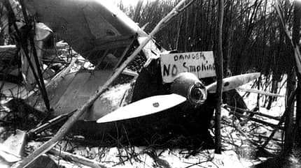 Fairchild FC-2, Fairchild Aviation Corporation, Mehrzweckflugzeug, G-CANC, FC-2W2 Canadian Colonial Airways, FC-2 G-CAIE, YF-1, Fairchild 71, anklappbare Flächen, Stars and Stripes, Byrds Antarktisexpedition, Fairchild 71CM Verunfallte Fairchild FC-2 mit dem Kennzeichen G-CAIE