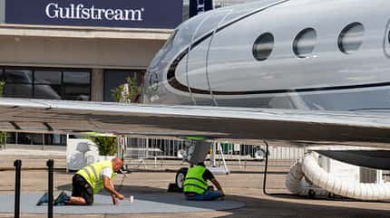 Paris, Airshow, Aerosalon Aérosalon Paris Le Bourget 2025.