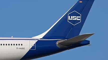 Airbus, A340, A340-300, Universal Sky Carrier, USC Airbus A340-300 von Universal Sky Carrier aus Deutschland