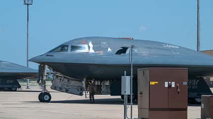 B-2, Spirit, Midnight Hammer, Iran B-2A am Boden nach Operation Midnight Hammer