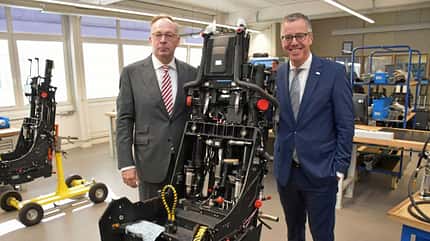 Gerhard Sedlmayr, Autoflug, Flugsicherheit, Rettungssysteme, deutsche Luftfahrtgeschichte Andreas Sedlmayr (links) und Martin Kröll