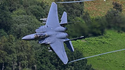 F-15, Mach Loop F-15E im Tiefflug