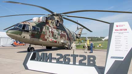 Su-57, Mig-35, Su-35, Su-30, Mi-26, MAKS, Moskau