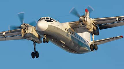 An24, Angara, Antonow, Antonov Abgestürzte Antonow An-24 in Ostrussland.