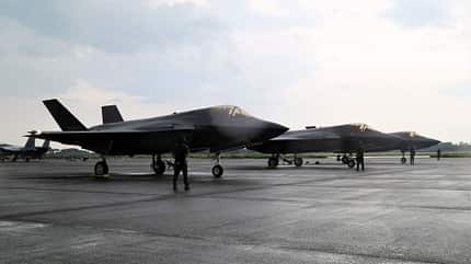 F-35B Japan auf der Flightline