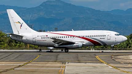 Boeing 737-200C der Seair am Mactan Cebu International Airport