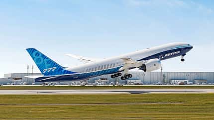 Boeing 777-9, Boeing 777X, Testflugzeug, Testflug, Triple Seven X, Boeing 777X-9 Boeing 777-8 Frachter