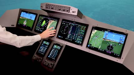 Garmin G5000 PRIME Cockpit-Displays
