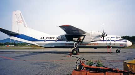 Antonow An-26 RA-26122 von Kamtschatka Air Enterprise.
