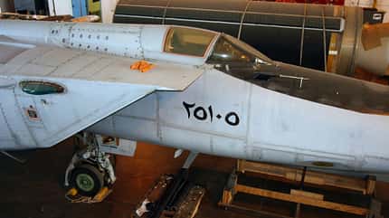 MiG-25RB aus dem Irak im USAF-Musum Dayton (Ohio)
