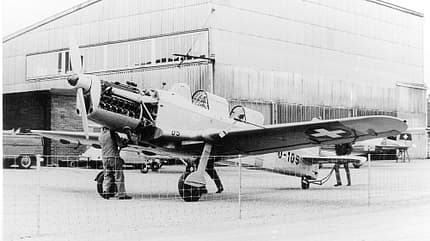 Flugmotor, Motor, Argus 410, Argus As 410, Kolben, Vergaser, Zeichnung, Zylinderbank, Pilatus P-2 Zeichnung einer Komponente des Flugmotor Argus As 410