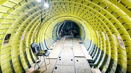 Ladoga, TWRS, TVRS, TWRS-4, TVRS-44, UZGA, Russland, Let-610, Turboprop Russisches Regionalflugzeug TWRS-44 Ladoga im Bau.