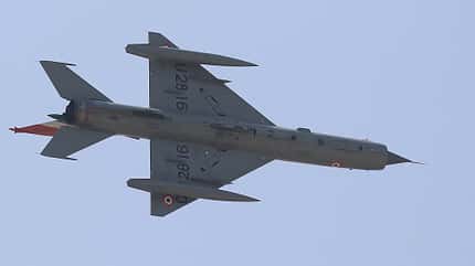 Die letzten MiG-21 in Indien. 