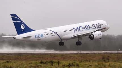 Jakowlew MS-21-310rus in der Flugerprobung