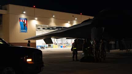 B-2 "Spirit of Georgia" kehrt zur Einsatzflotte zurück.