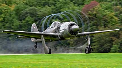 Focke-Wulf Fw 190 D-FWMV von Flug Werk bei der Hahnweide 2025