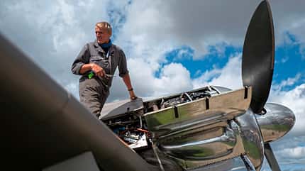 Sternmotor Schwezow ASch-82 der Focke-Wulf Fw 190 D-FWMV