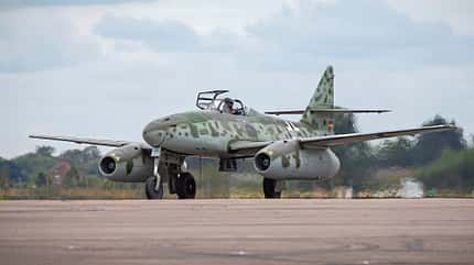 Messerschmitt Me 262 am Boden