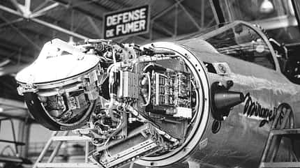Ein Cyrano-Radar in einer Dassault Mirage IIIC