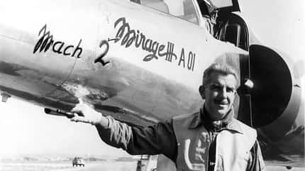 Roland Glavany, Testpilot für die frühen Mirage-Varianten