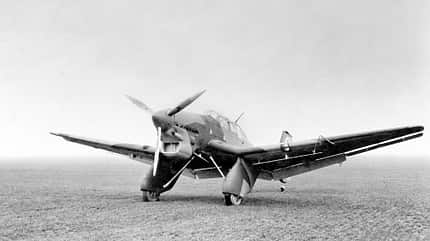 Werksfoto der Junkers Ju 87A 