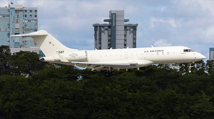 Flugzeuge der US Air Force beim Kampfeinsatz gegen Venezuela (Operation Absolute Resolve). 