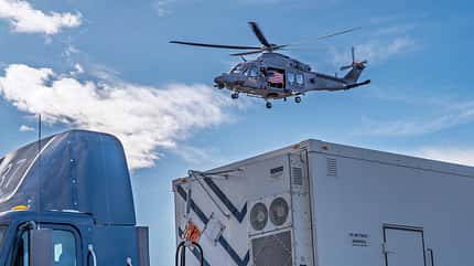 MH-139 Grey Wolf auf ihrer ersten ICBM-Sicherheitsmission in Montana 2026.