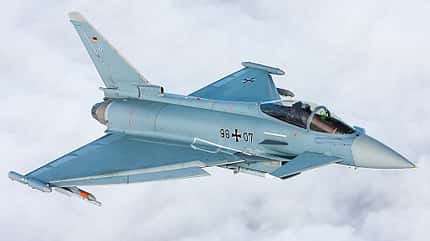 Eurofighter AMK im Flug