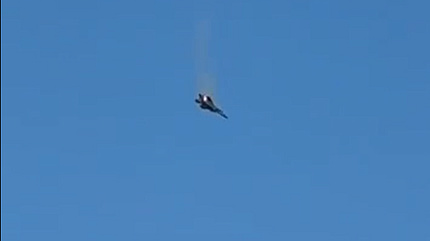 Ein F-15-Jet der amerikanischen Luftwaffe stürzt über Kuwait ab.