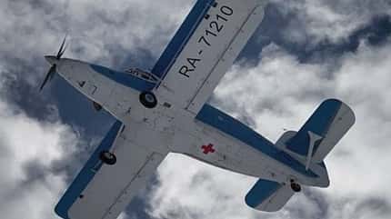 Turboprop-An-2 (TWS-2MS) als Rettungsflugzeug in Russland.
