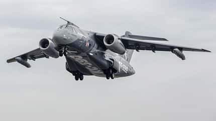 Embraer, KC-390, C-390 Embraer KC-390-Demonstrator beim Start